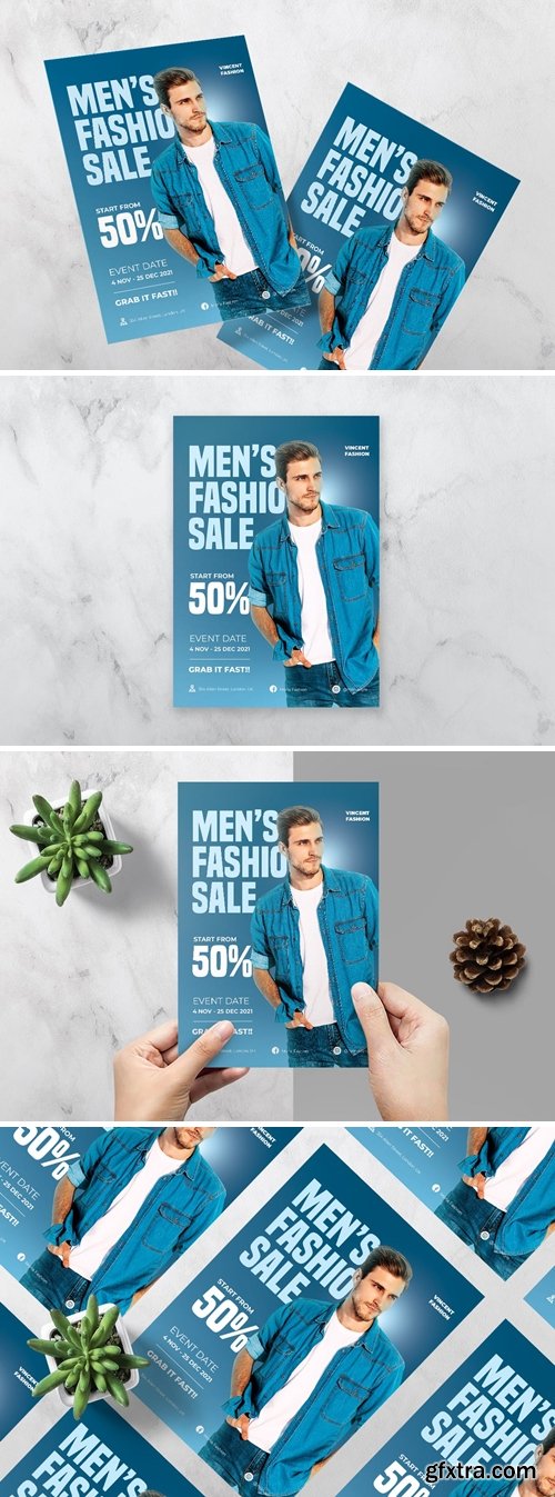 Men\'s Fashion Sale Flyer
