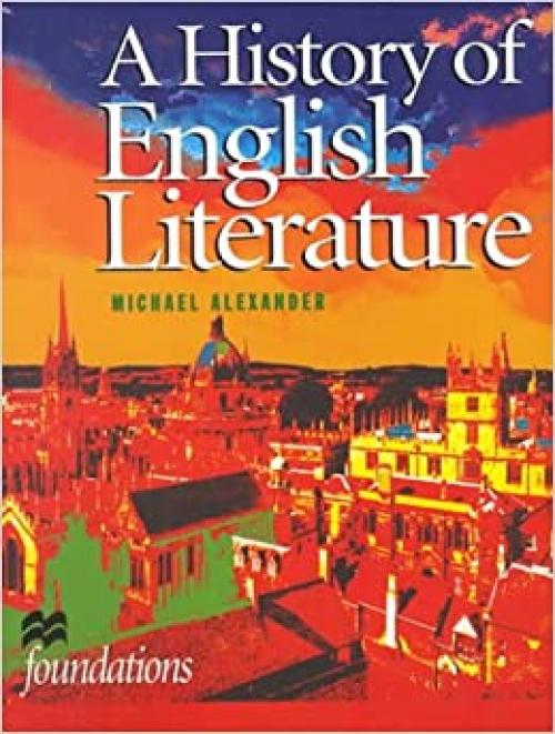 A History of English Literature (Foundations)