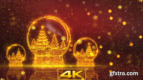 Videohive Christmas Snow Globe Background 1 29473430