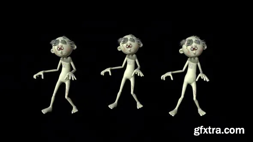 Videohive Cartoon Zombies Dancing 29484817