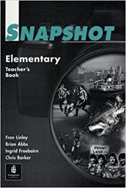 Snapshot Elementary: Teacher's Book (Snapshot)