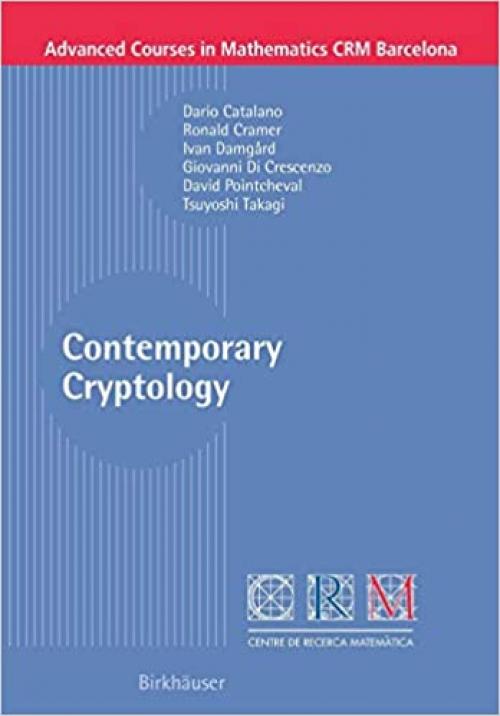 Contemporary Cryptology (Advanced Courses in Mathematics - CRM Barcelona)