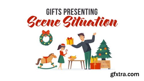Videohive Gifts presenting - Scene Situation 29496525