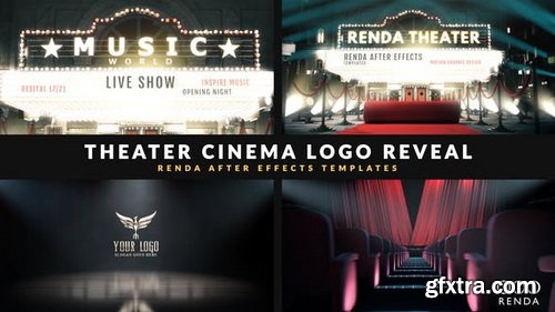 Videohive - Cinema Intro - Curtain Logo Reveal - 29359910