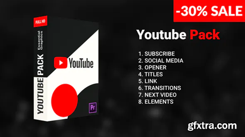 Videohive Youtube Pack 23736566