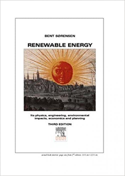 Renewable energy (Energy science and engineering)