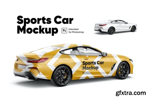 Sports Car Mockup