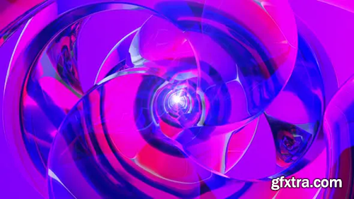 Videohive Colorful Abstract Tunnel 29518061