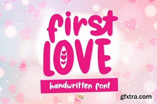 First Love - Cute Handwritten Font