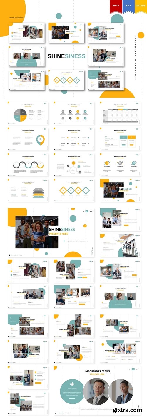 Shinesiness | Powerpoint, Keynote, Google Slides