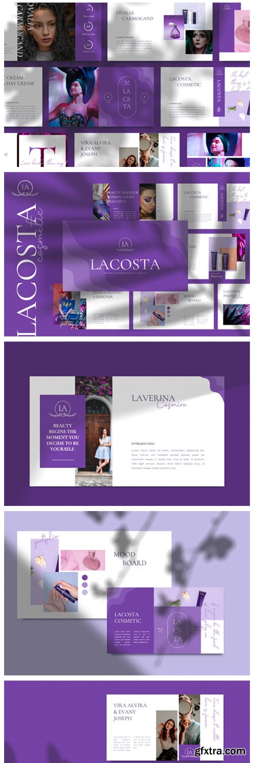 LACOSTA - Cosmetic Keynote Template 6717620