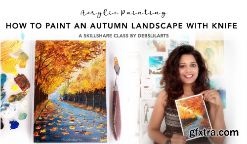 Acrylic Palette Knife Painting For Beginners