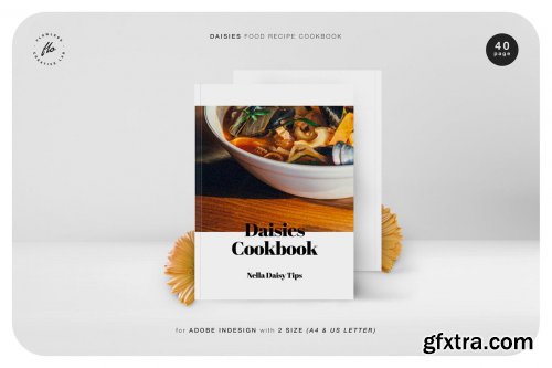 Daises Food Recipe Cookbook