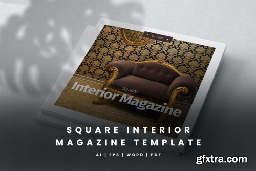 Square Magazine Template