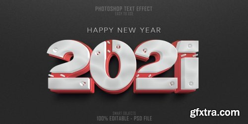 3d text style effect template