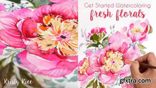 Get Started Watercoloring: Fresh Florals