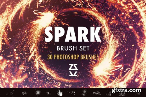 CreativeMarket - Spark Brush pack 5585785