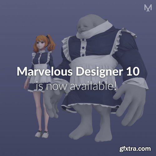 Marvelous Designer 10 Personal 6.0.351.32317 Multilingual MacOS