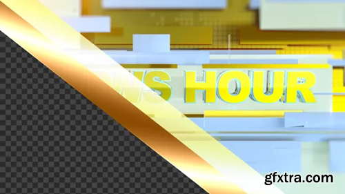 Videohive News Hour Golden 29546605