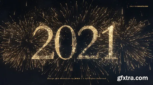 Videohive New Year Fireworks 2021 29569067