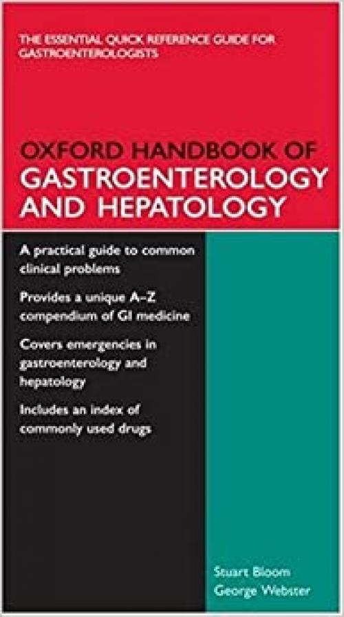 Oxford Handbook of Gastroenterology & Hepatology (Oxford Handbooks Series)