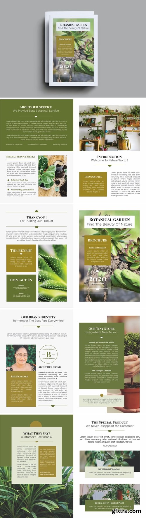 Botanical Shop Brochure