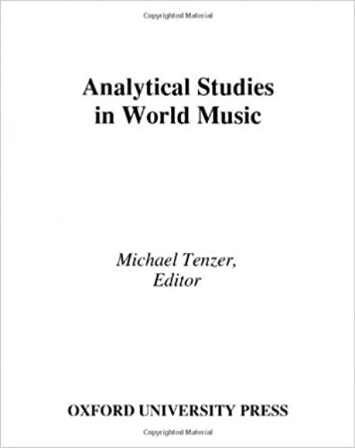 Analytical Studies in World Music: includes CD