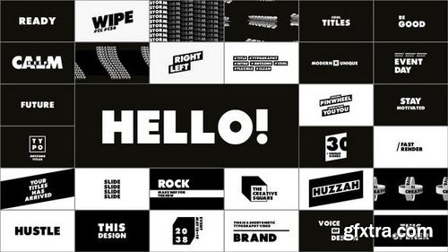 Videohive - Typography & Titles - 28995500