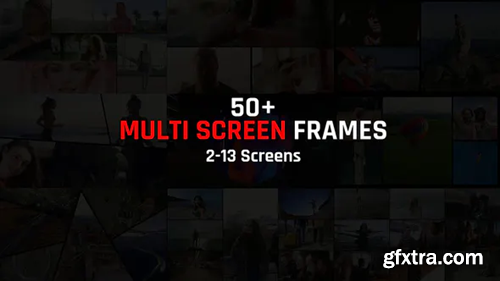 Videohive Multi Screen Frames Pack 29641457