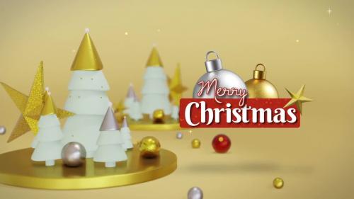 MotionArray - Merry Christmas Greeting - 867246