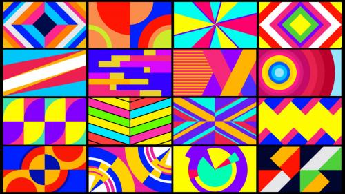 MotionArray - Abstract Colorful Transitions Pack - 869783