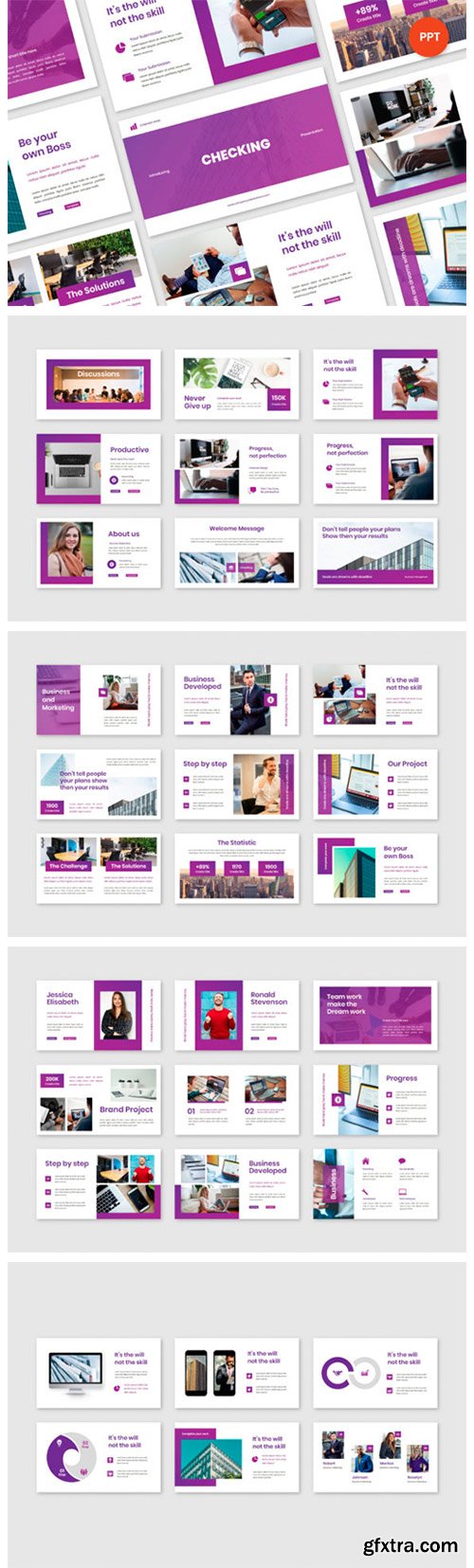 Checking Business Plan Powerpoint 6774203