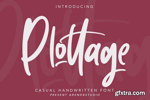 Pottage - Handwritten Font