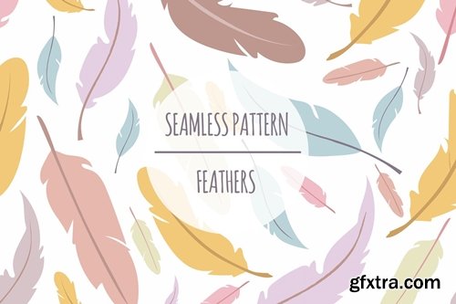 Feather – Seamless Pattern