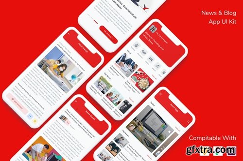 News & Blog App UI Kit