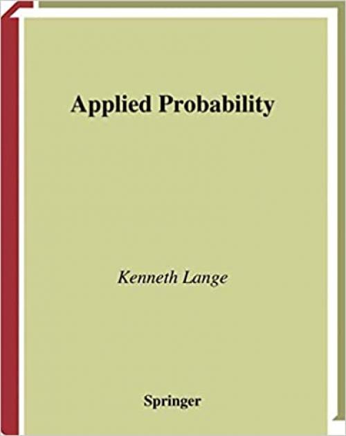Applied Probability (Springer Texts in Statistics)