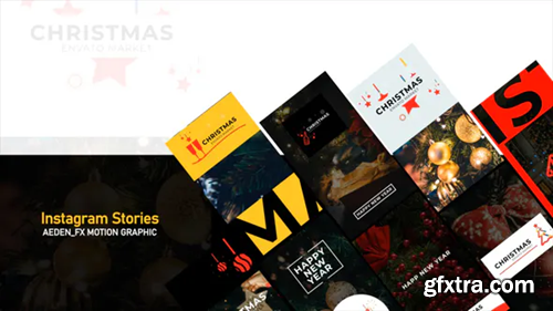 Videohive Christmas Instagram Stories 29613224