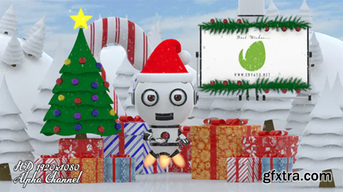 Videohive Robot SS2 - Christmas Greetings 13853160