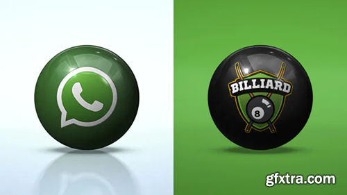 Videohive Clean Rolling Ball Logo Reveal 29699267