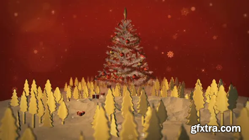 Videohive Christmas Background 25212427