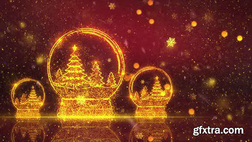 Videohive Christmas Snow Globe Background 1 29473431