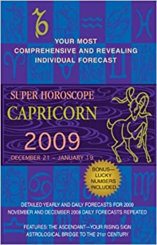 Capricorn (Super Horoscopes 2009)