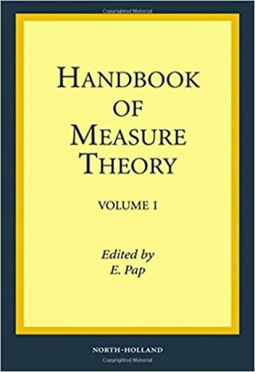 Handbook of Measure Theory: In two volumes