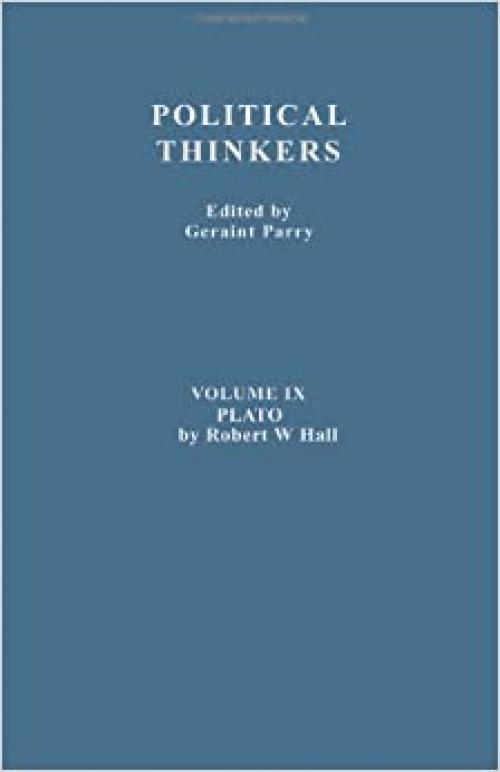 Plato (Political Thinkers (Routledge))