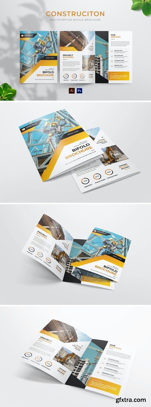 Construction Bifold Brochure