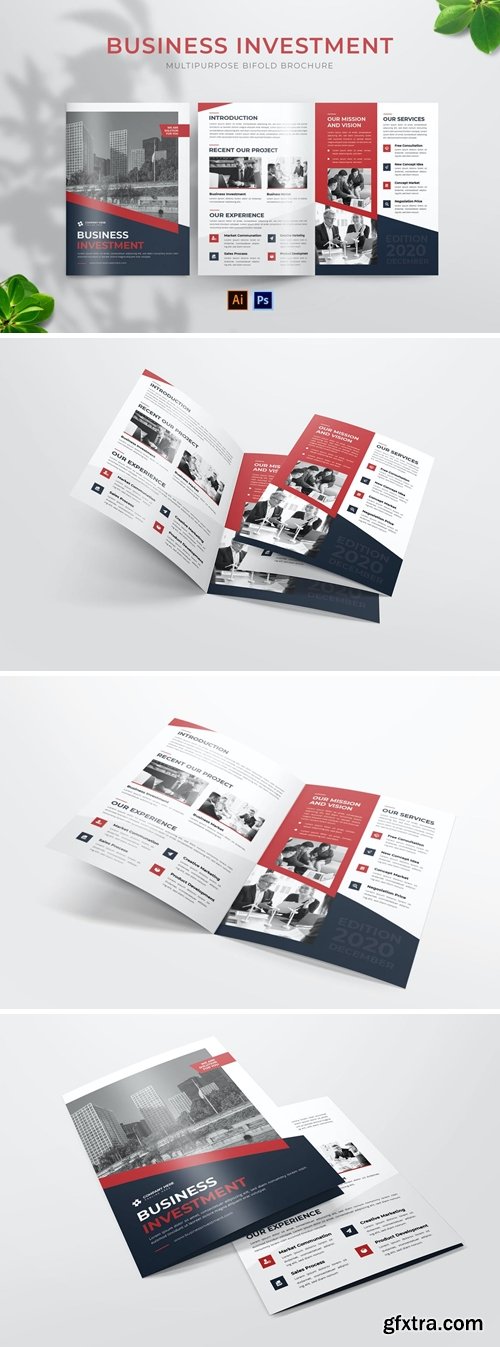 Business Investment Bifold Brochure