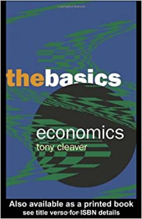 Economics: The Basics