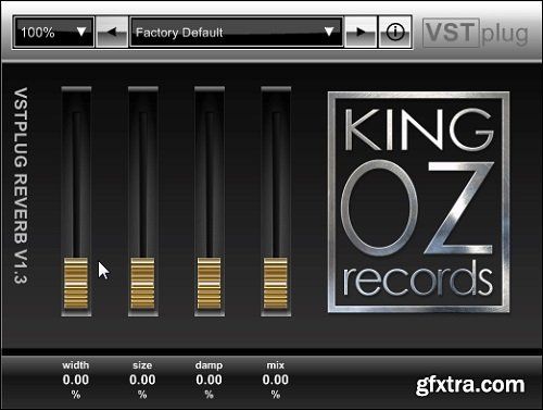 King OZ VSTplug reverb v1.3 RETAiL x86 x64-DECiBEL