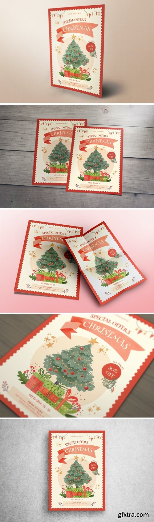Special Offer Christmas Flyer Template