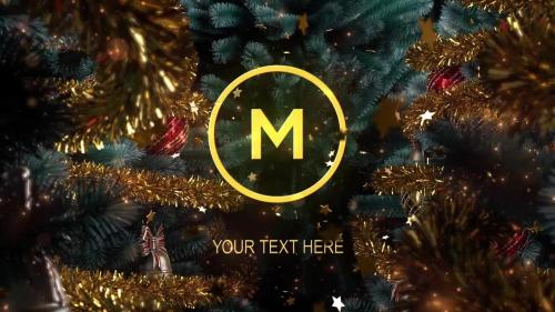 MotionArray - Christmas Tree. Logo Opener - 876483